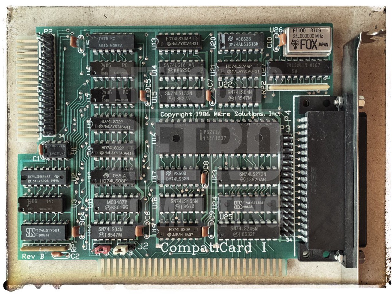 CompatiCard I (Rev B), 1986