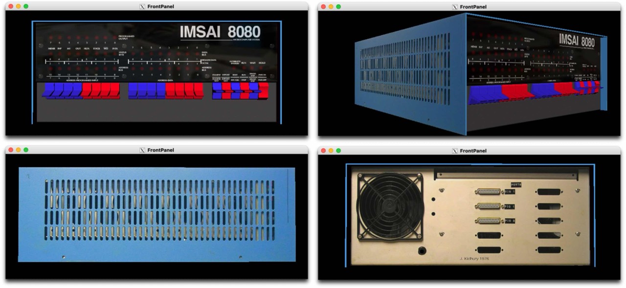 IMSAI 8080 Simulator (z80pack)