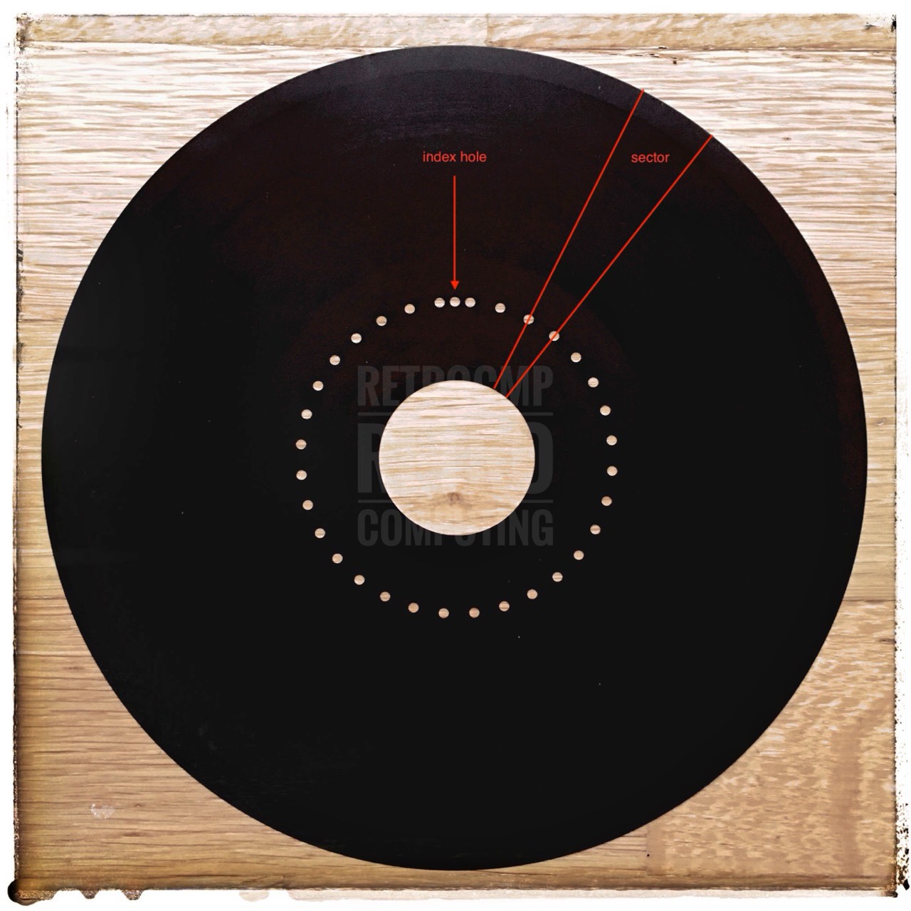 hard sectored 8inch floppy
