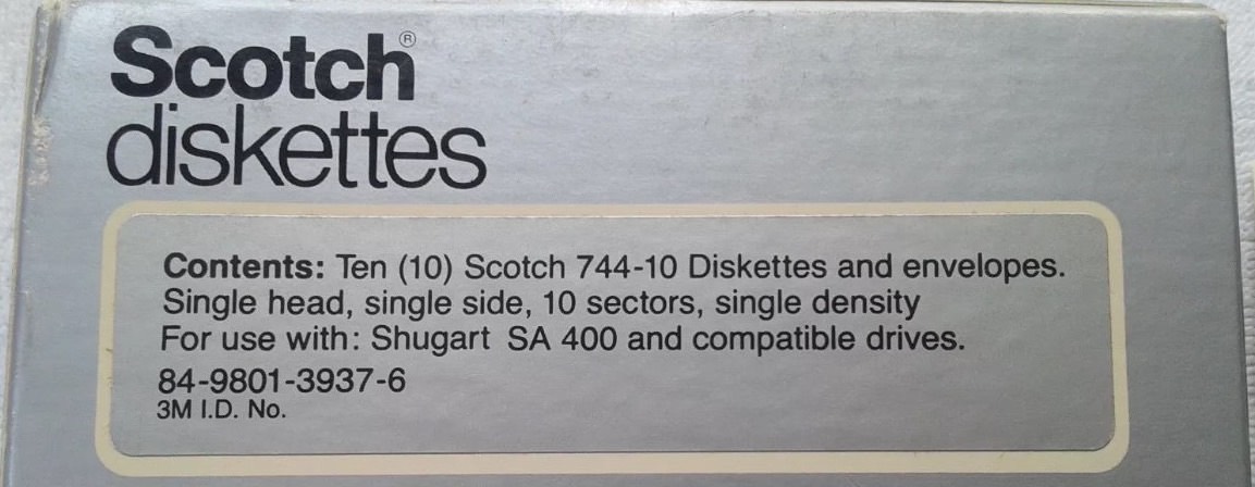 Scotch 3M / 744-10 / 84-9801-3937-6