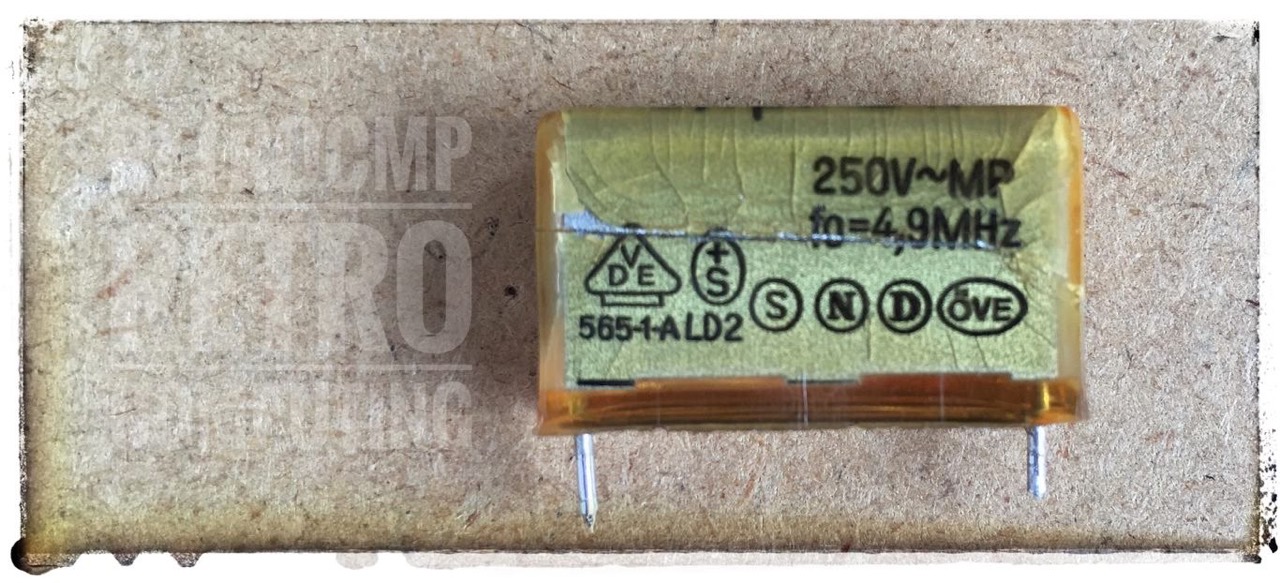 RX180 - defective capacitor