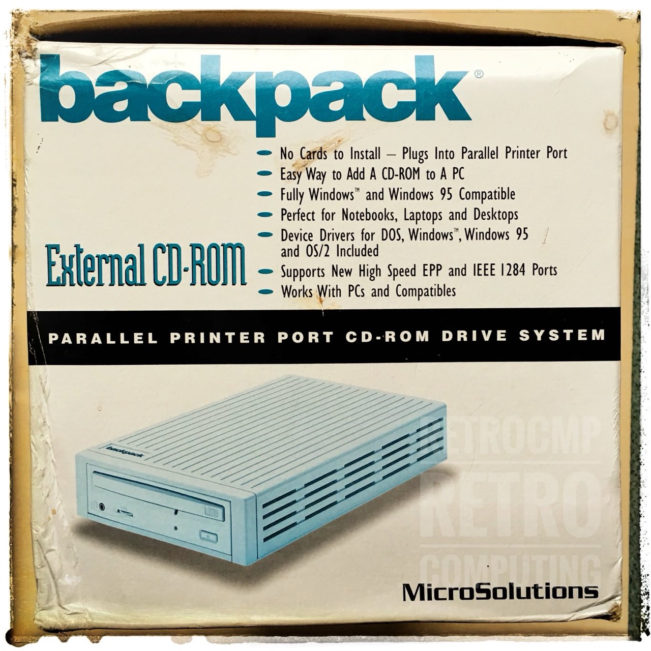 MicroSolutions Backpack CD-ROM drive 167550