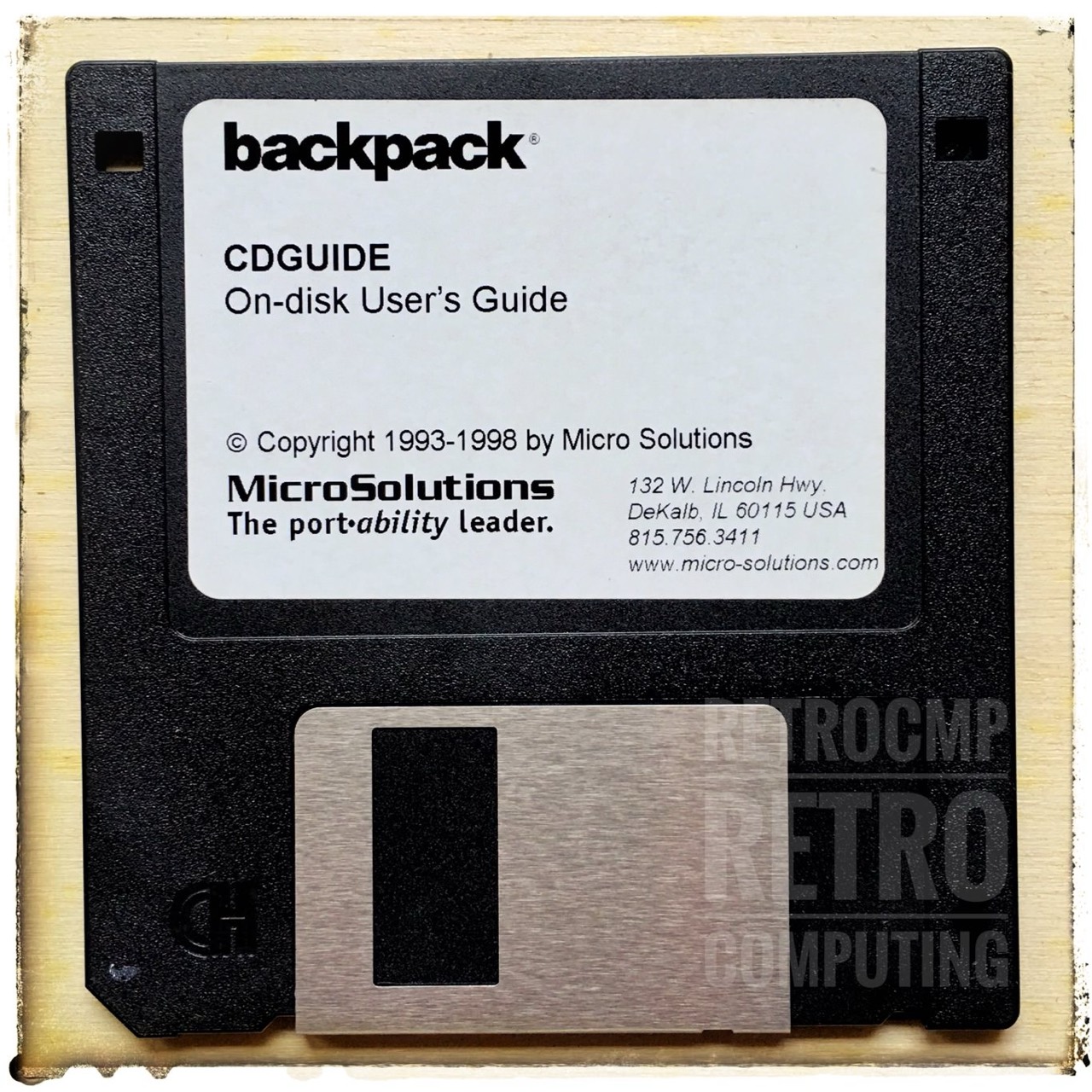 MicroSolutions Backpack CD-ROM drive 167550