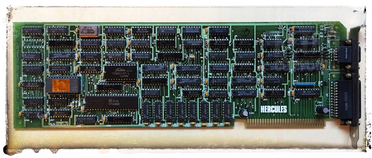 Hercules Graphics Card (HGC), GB101, 1983