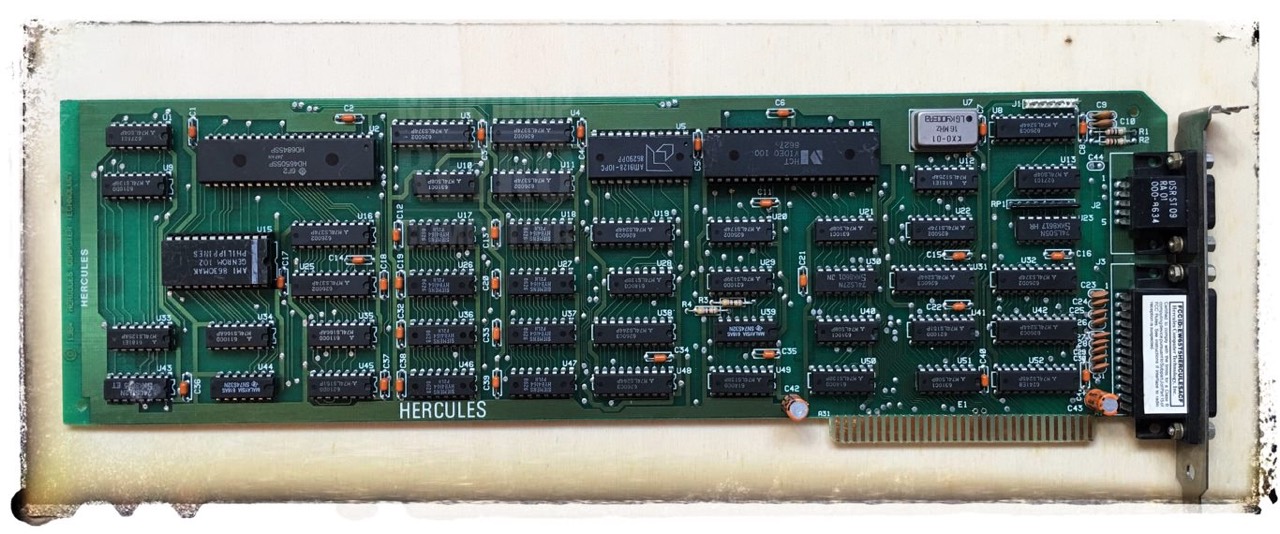 Hercules Graphics Card (HGC), GB102, 1984