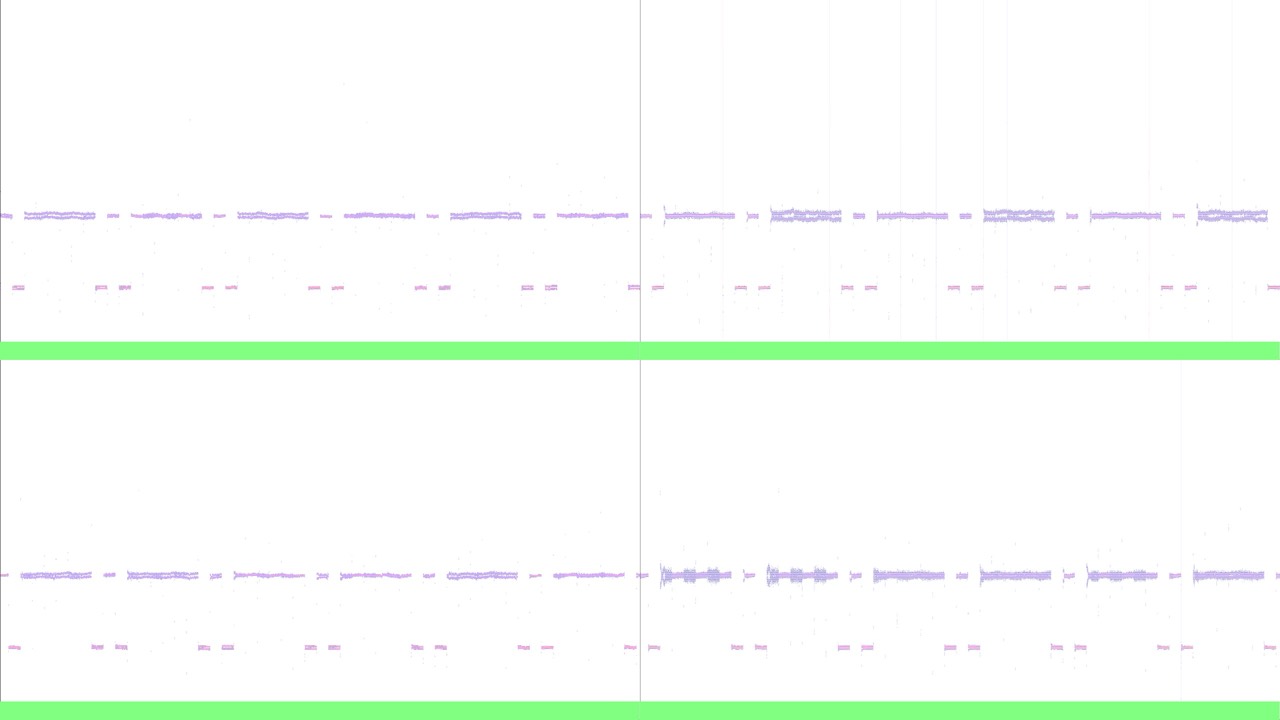 KryoFlux graphs für 96 tpi