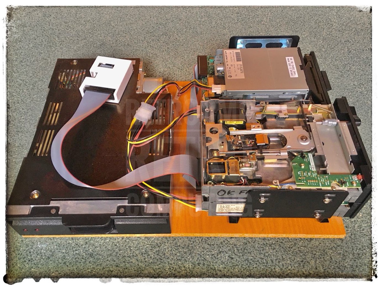 Floppy teststation
