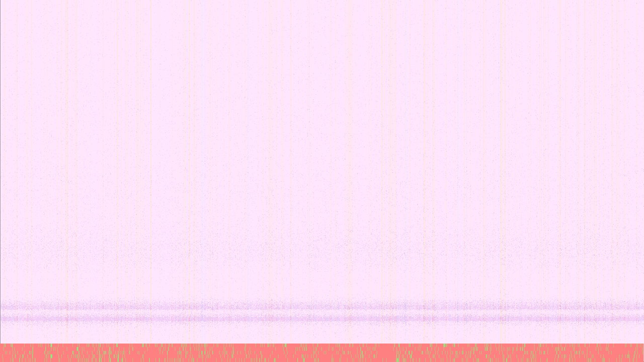 Blank/erased floppy track