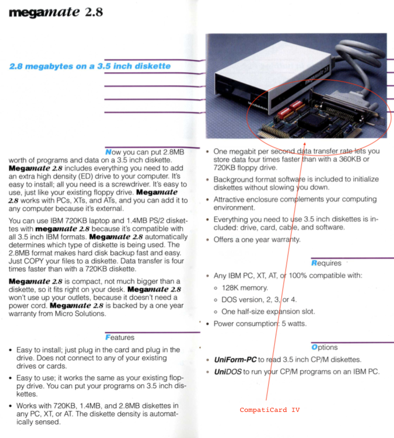 MicroSolutions Megamate 2.8