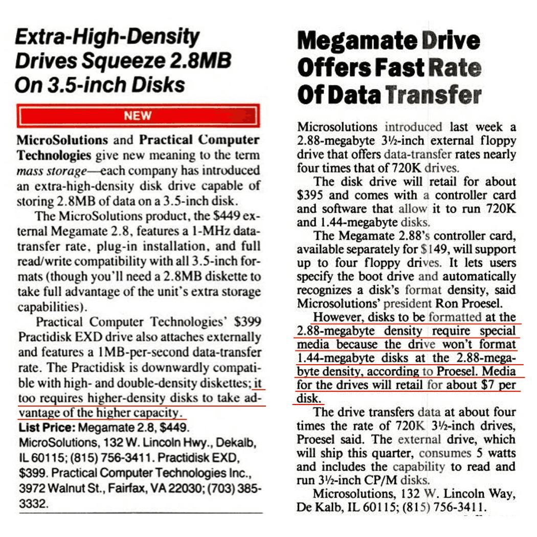 Advertising - MicroSolutions Megamate 2.8