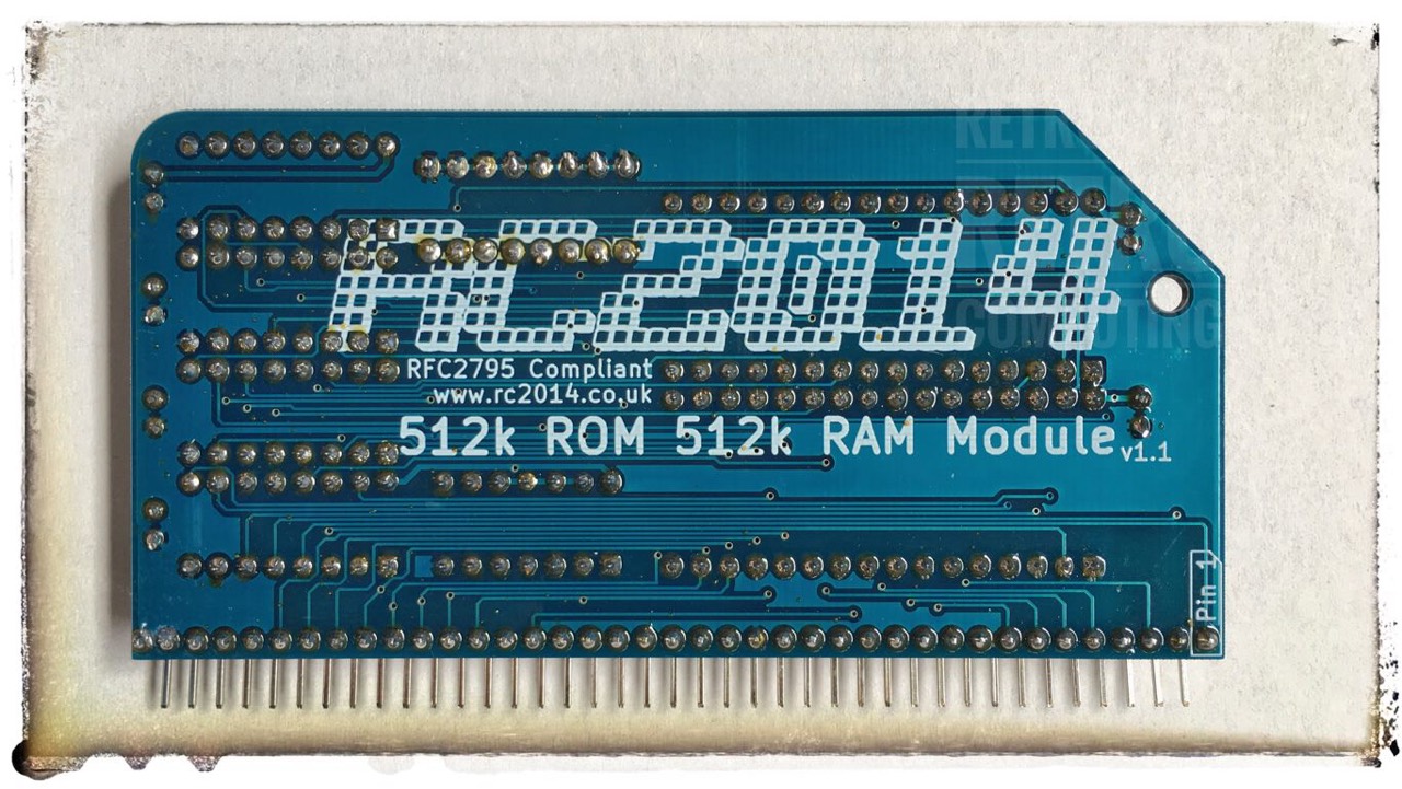 RC2014 - 512k ROM 512k RAM Module