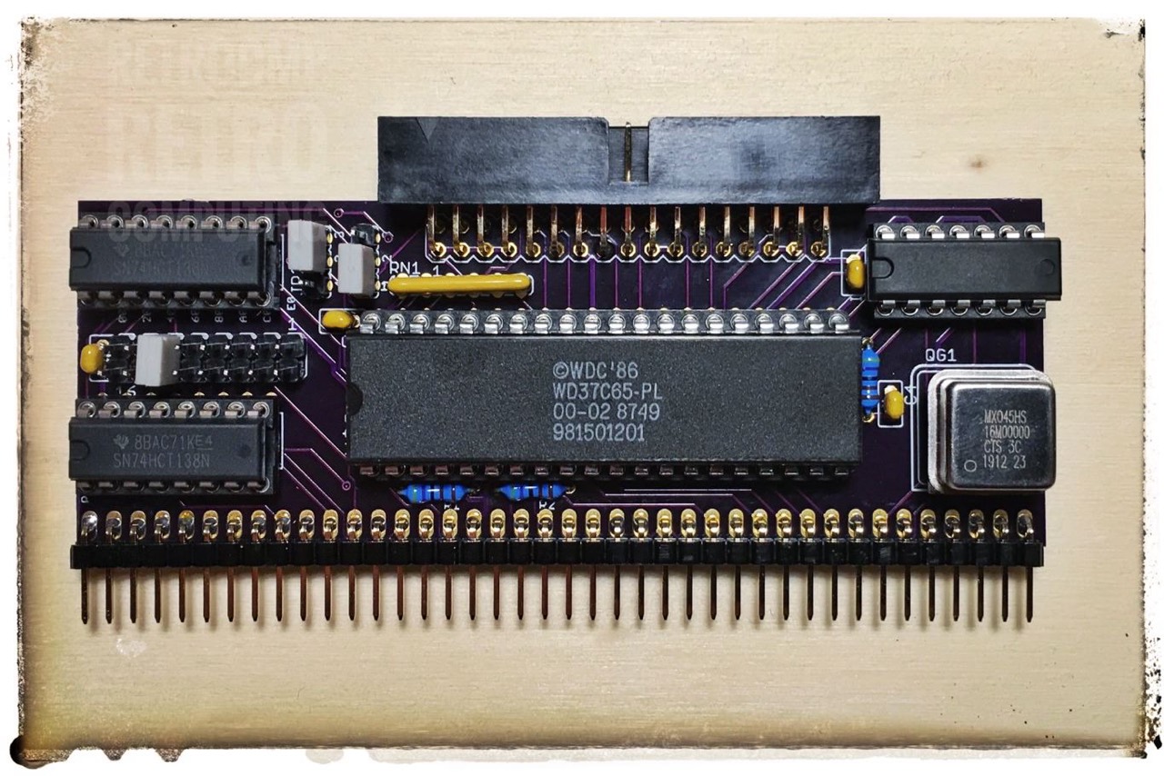 WD37C65 FDC by Scott M. Baker