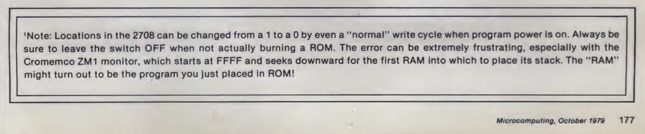 Program Power Switch