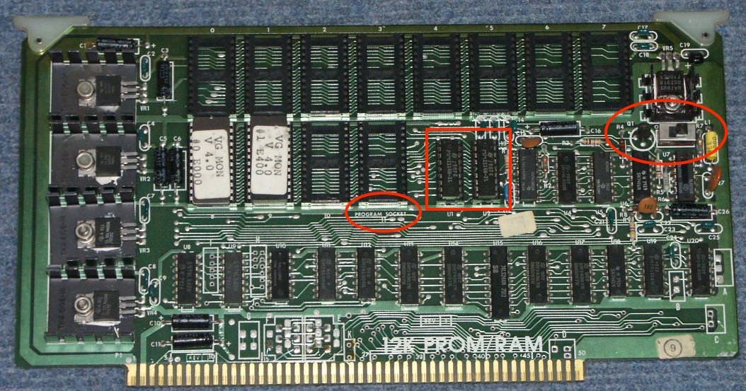 Vector Graphic 12K PROM-RAM