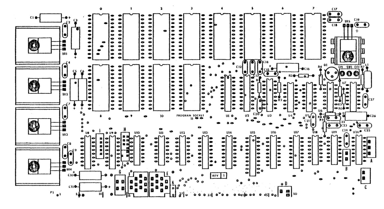 Vector Graphic 12K PROM-RAM