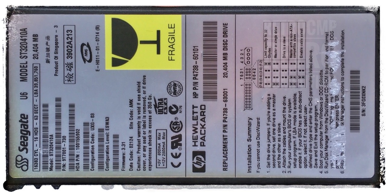 IDE disk drive interface