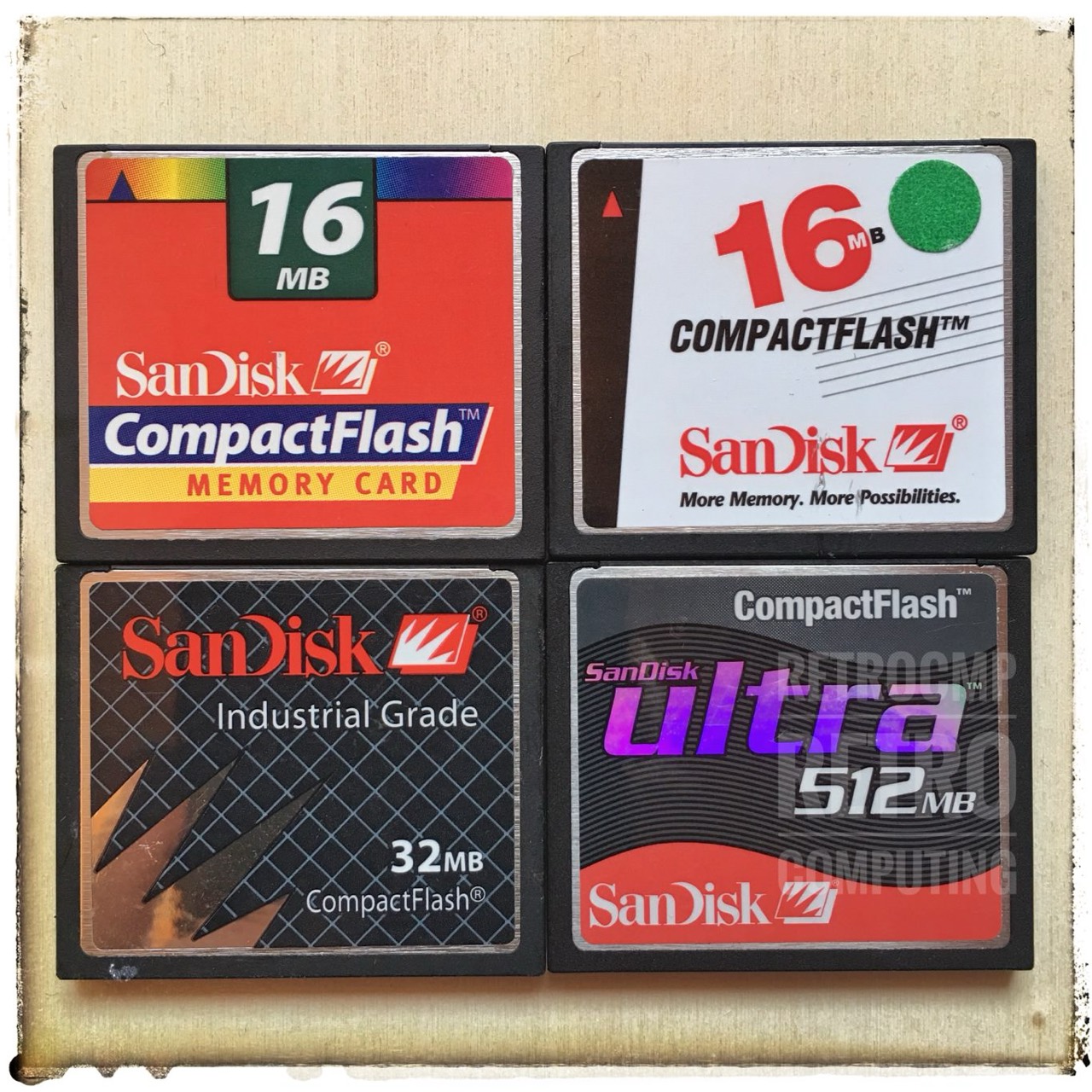 My CompactFlash Cards