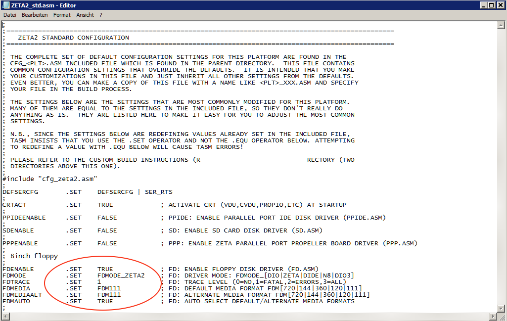ZETA V2 with NEC FD1165