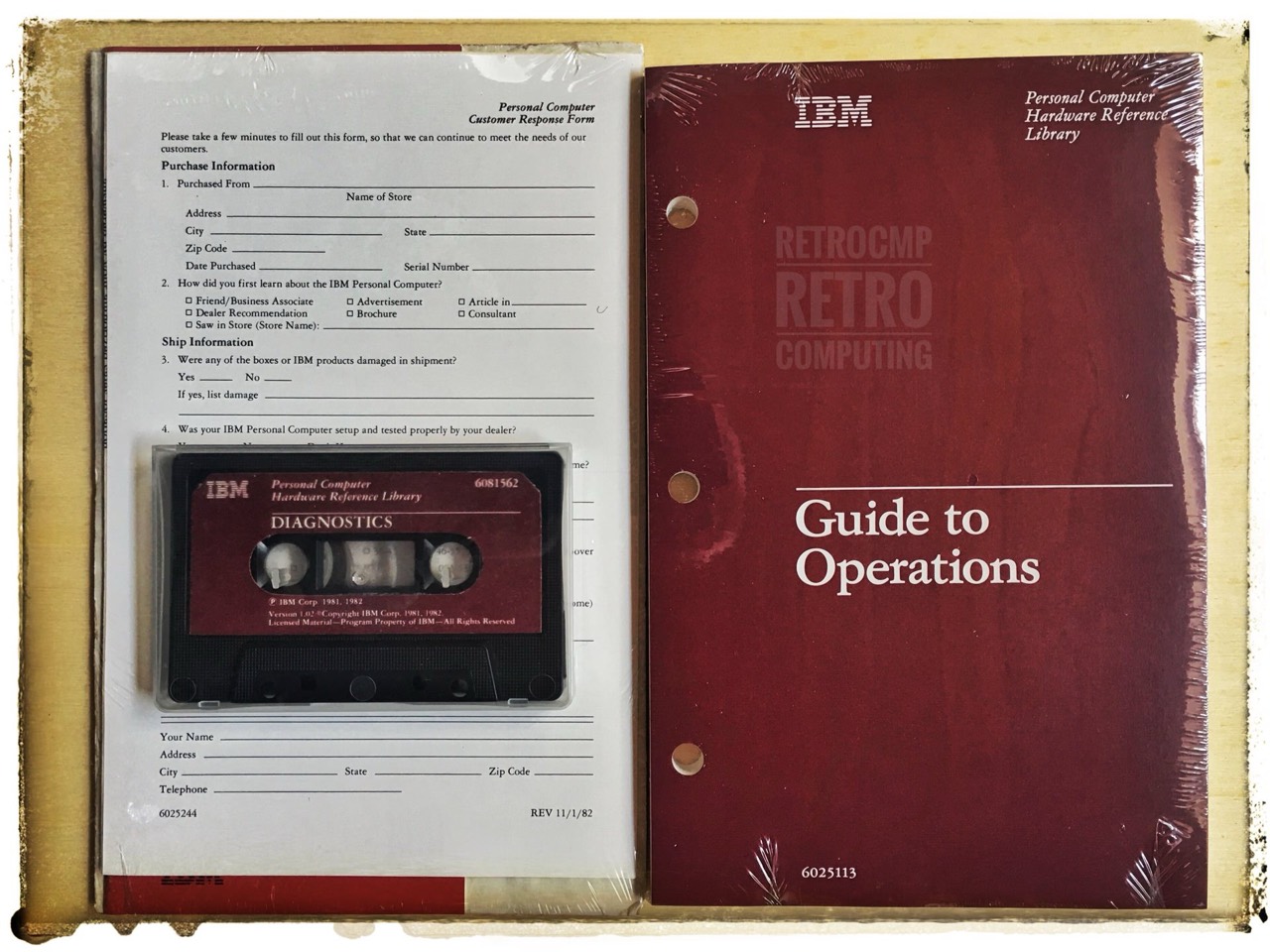 IBM 5150, GTO, First Edition (Revised April 1982) 6025117
