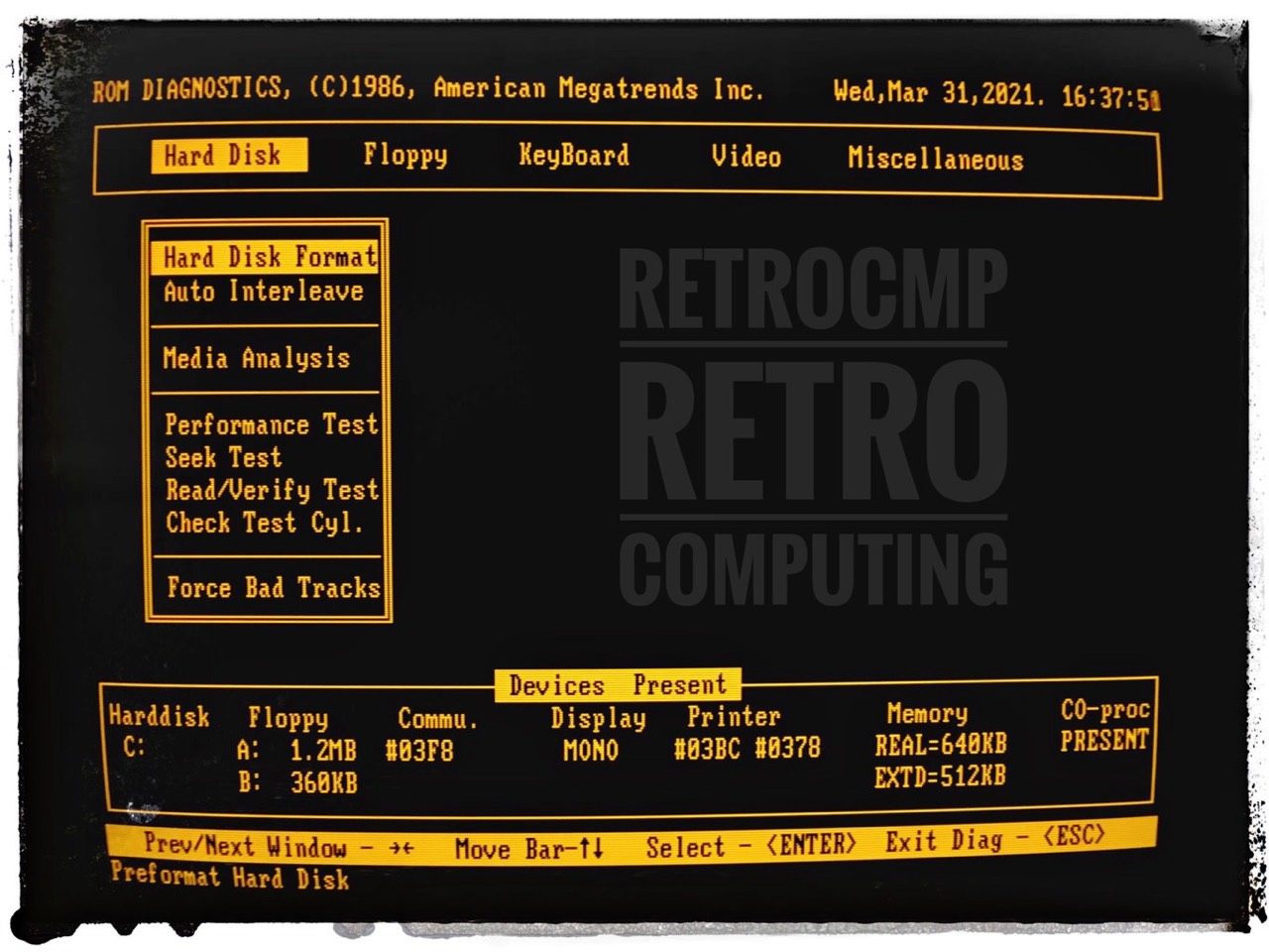 286-BIOS (c)1989 American Megatrends Inc