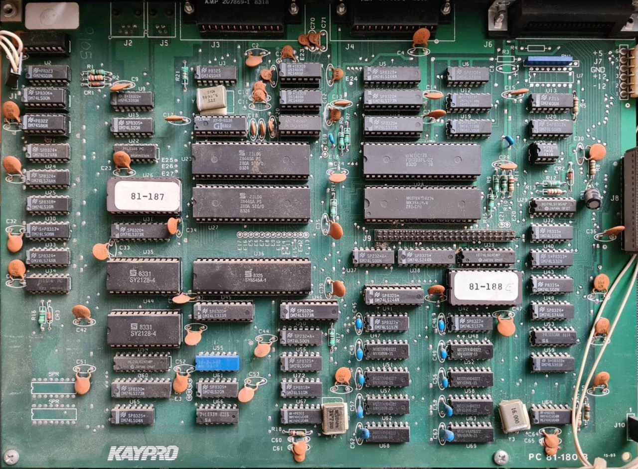 Kaypro 10/83, MB 81-180C