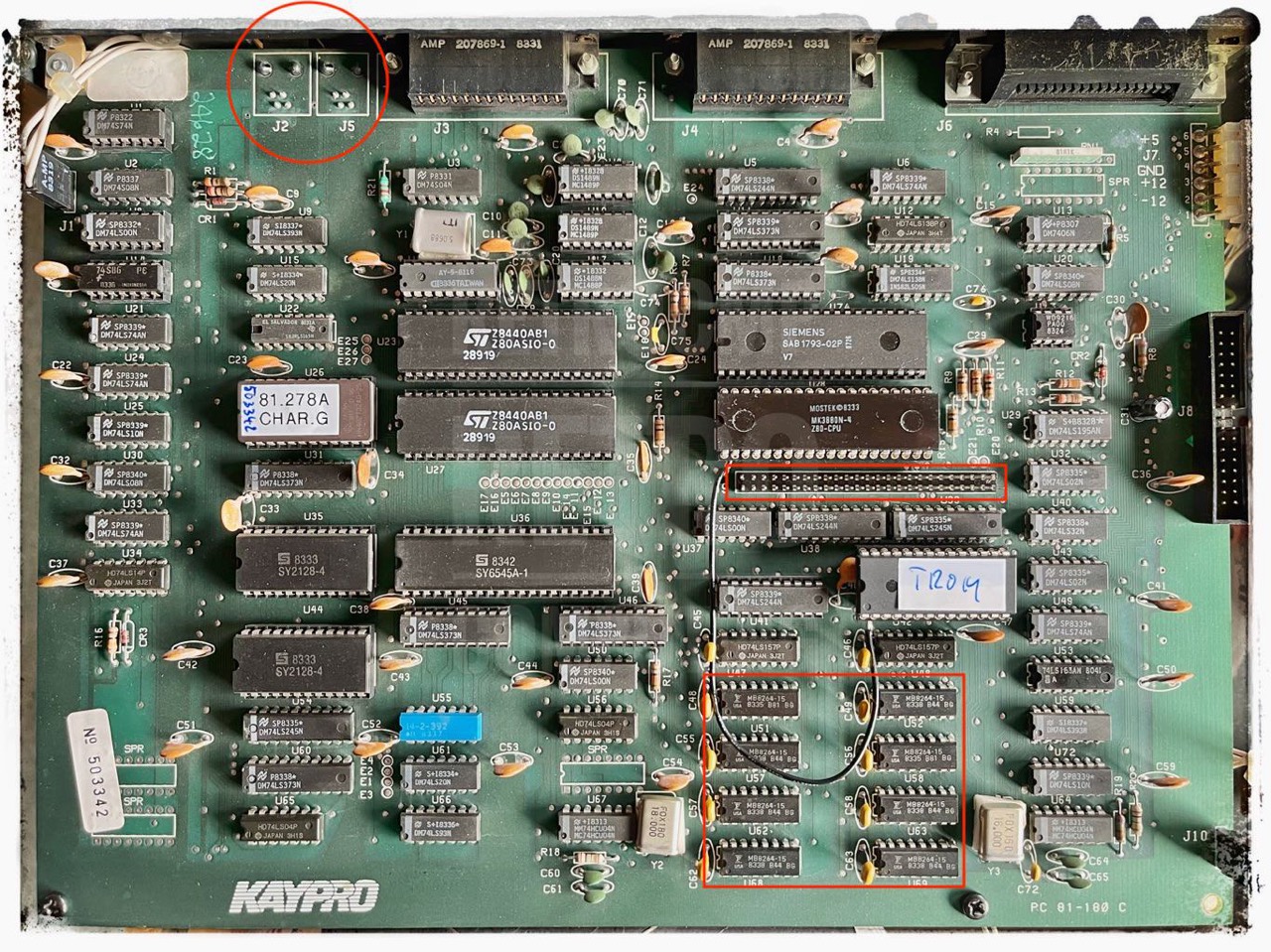 Kaypro 10/83, MB 81-180C