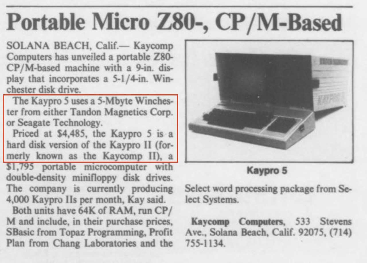 Kaypro 5