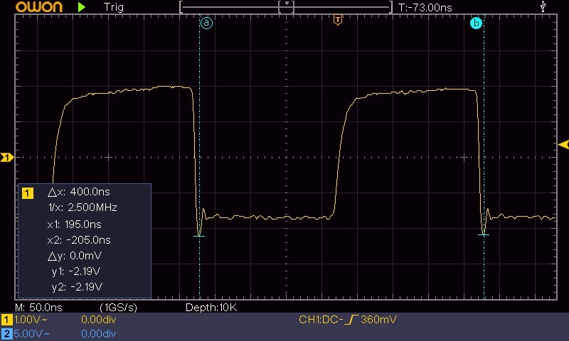 Original system clock - Kaypro II/4 (2,5 MHz)