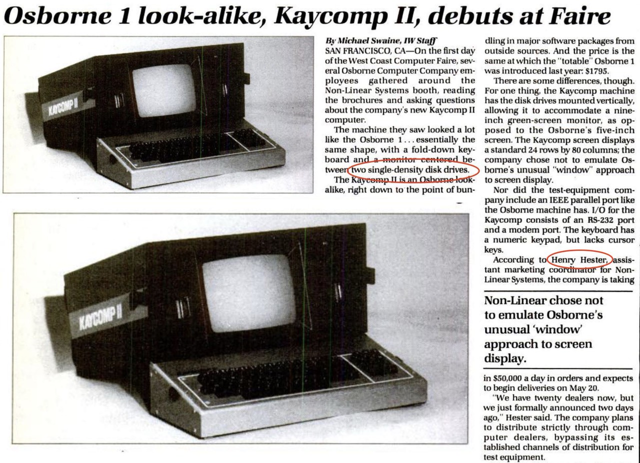 Kaycomp II