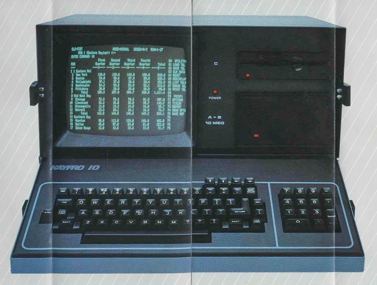 Flyer Kaypro 10
