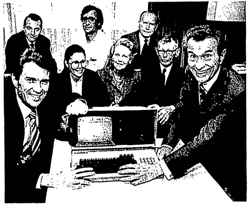 The Kay family, March 1983