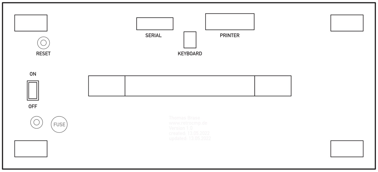 Kaypro 2 back