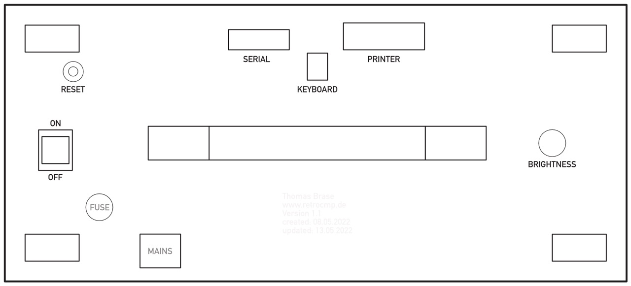 Kaypro 2 back