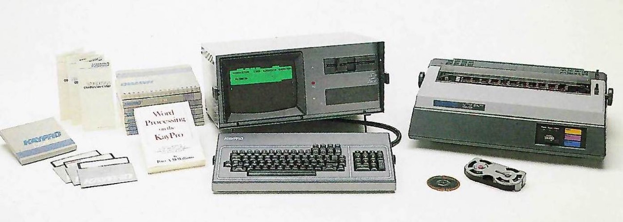 Kaypro Junior Business Pak (1984) with New Kaypro 2