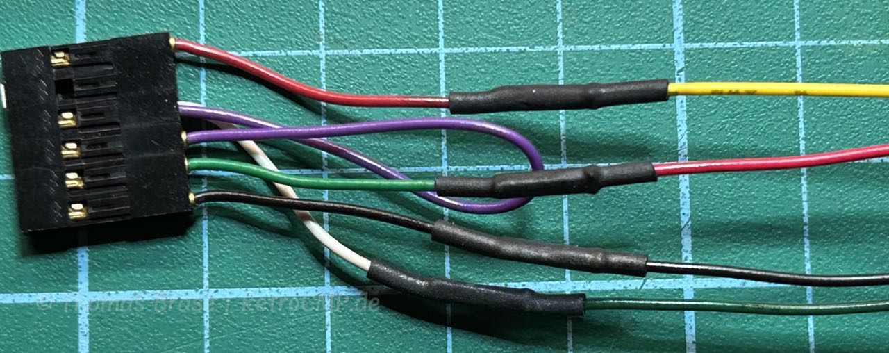 Kaypro keyboard socket