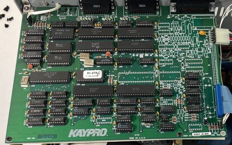 Kaypro 1, MB 81-809, ROM 81-478-A