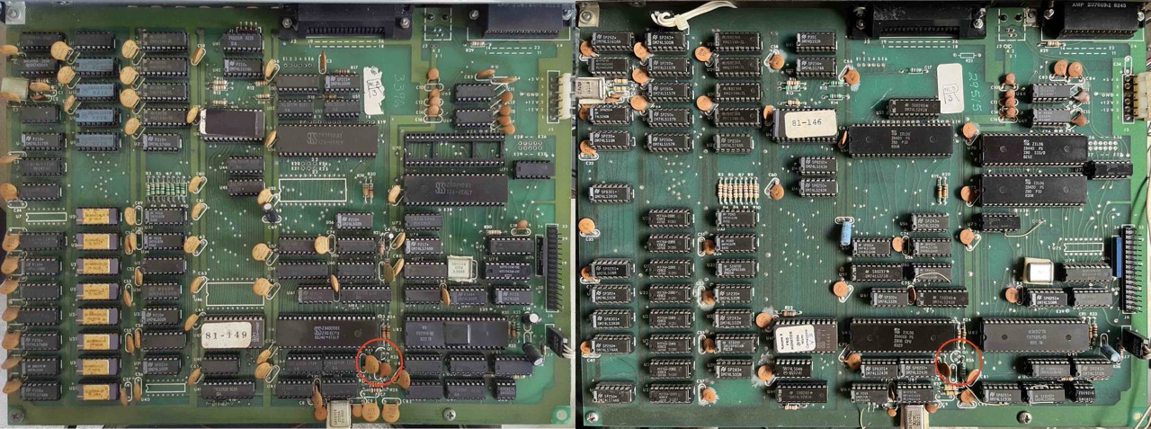 Kaypro II Boards