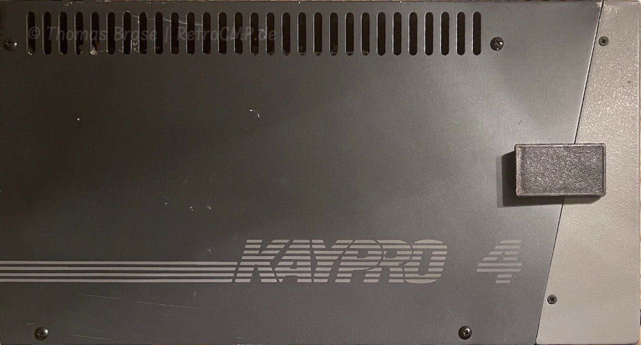 Side view, Kaypro 4/83