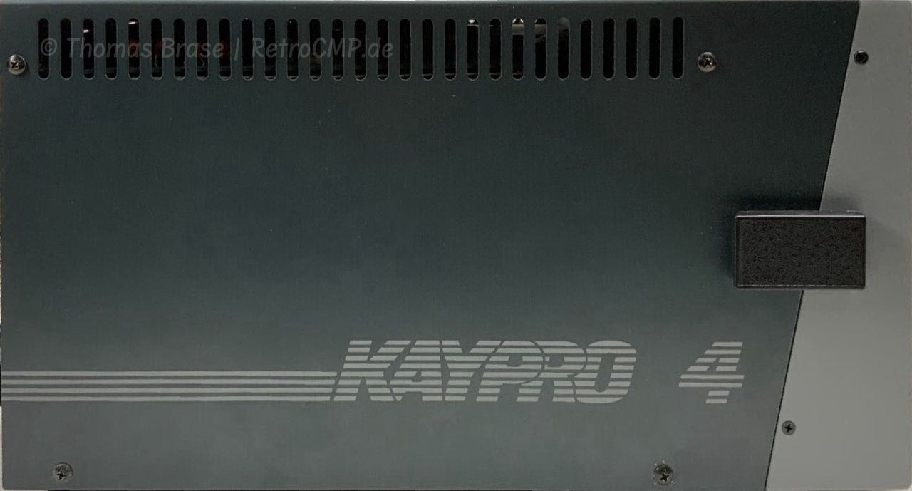 Side view, Kaypro 4/83