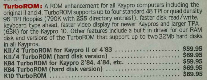 TurboROM Profiles 85-06