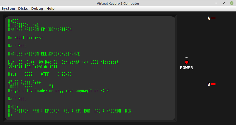 Virtual Kaypro