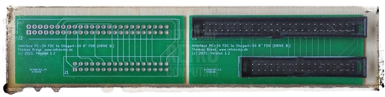 Interface PC-34 to Shugart-50