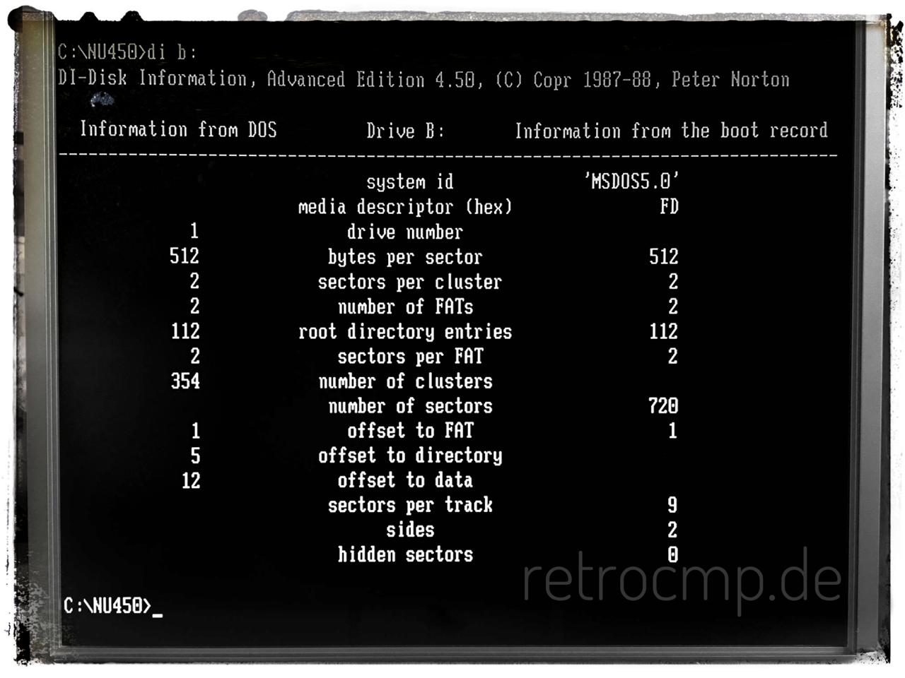 Diskinfo (DI)  by Peter Norton