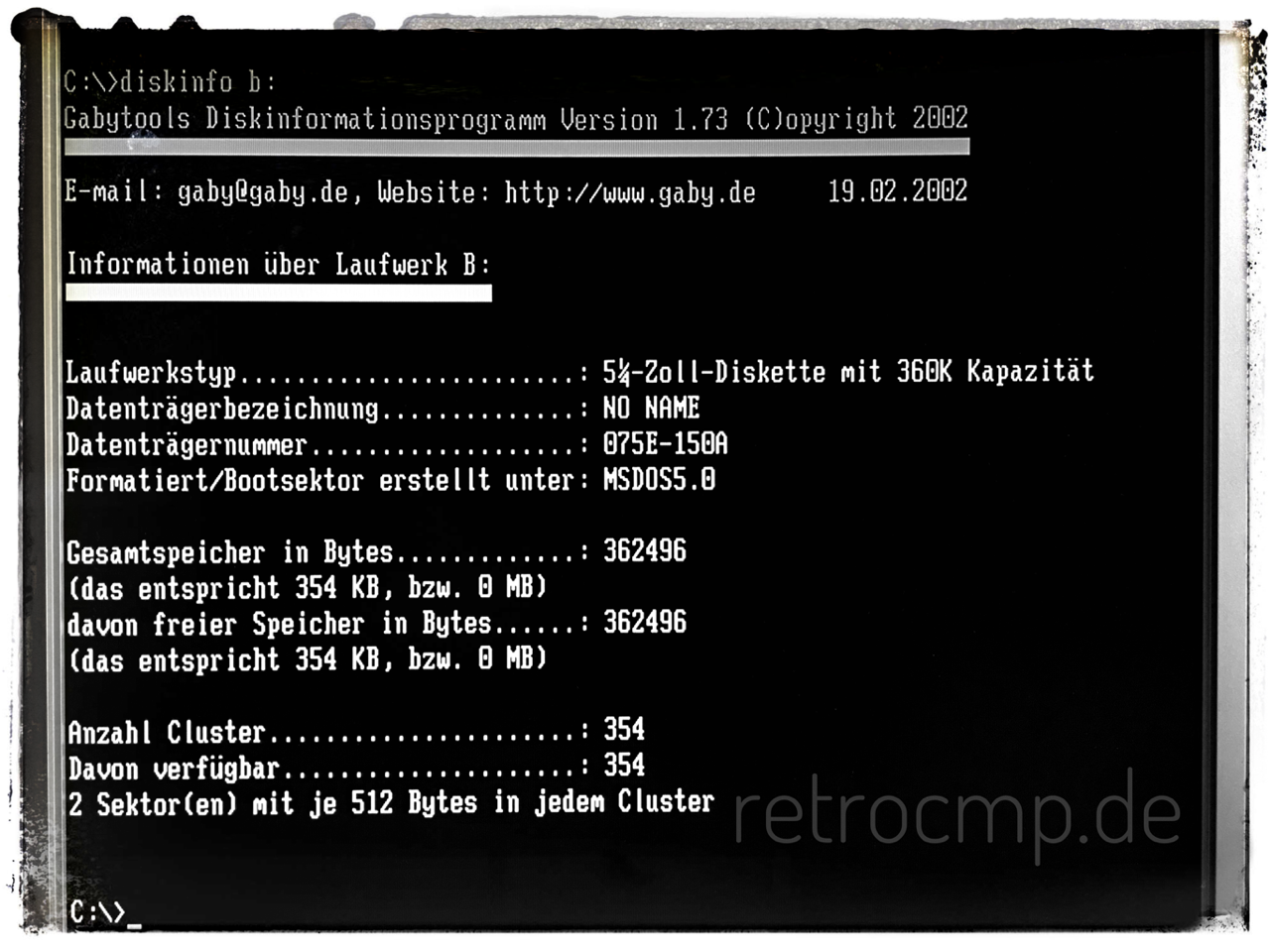 Diskinfo by Gaby Chaudry