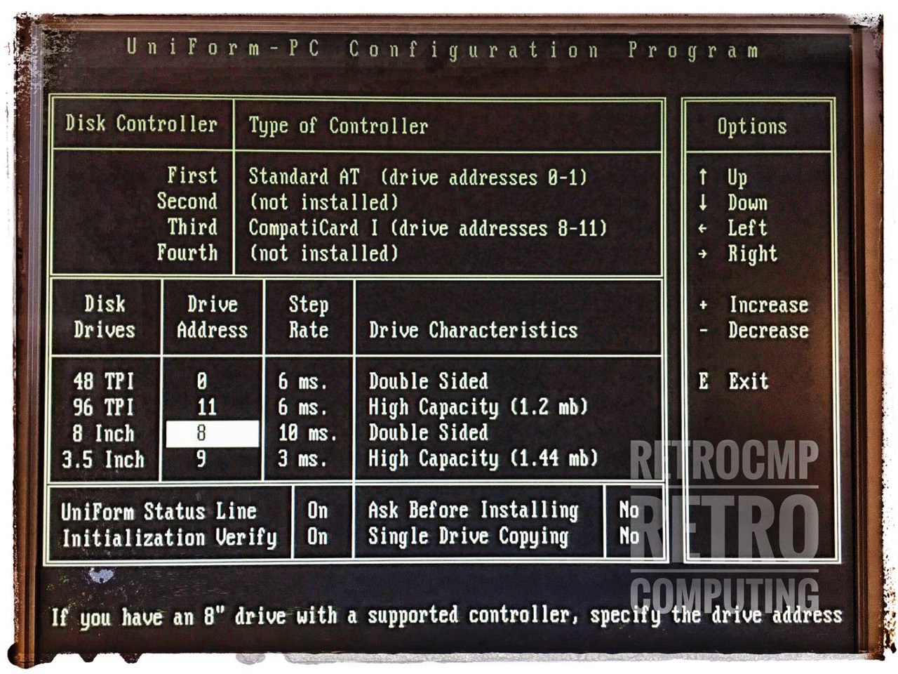UniForm-PC v2.17 Configuration Program