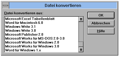 Word 6.0 file convert 4