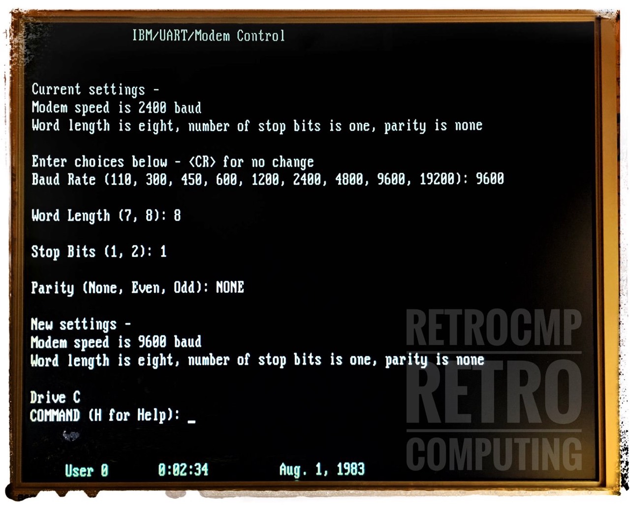 TERM95, receiving with XMODEM