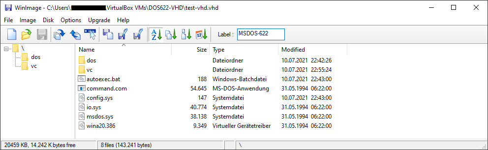 WinImage VHD Integration
